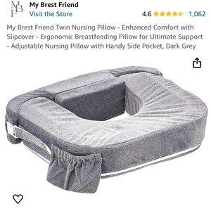 My breast friend twin nursing pillow EUC